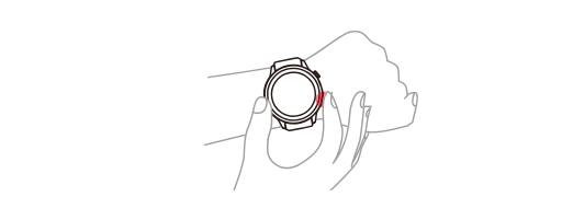 Filcomp ST485 Kardiowatch - przycisk elektrody
